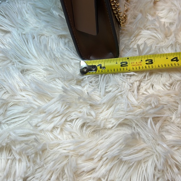 Coach Slim Crossbody Gold/Khaki Saddle - Picture 11 of 14